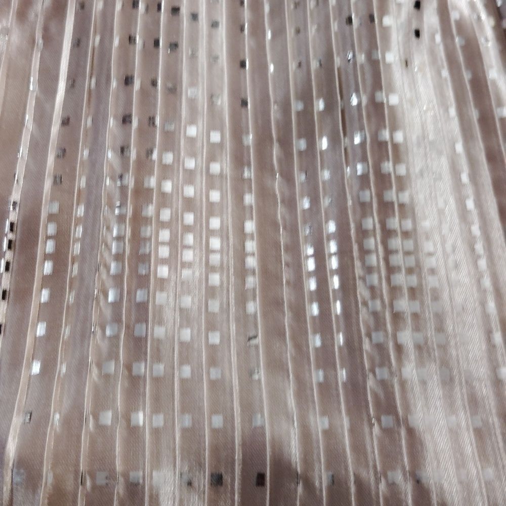 Anthropologie Gold Pleated Midi Skirt Cocktail, Sabina Musayev, 29 Inches Length - Picture 7 of 7